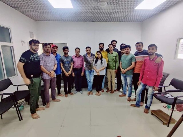 Heal Stammering batch training session