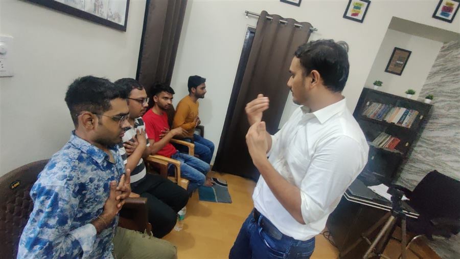 Heal Stammering offline training session 17