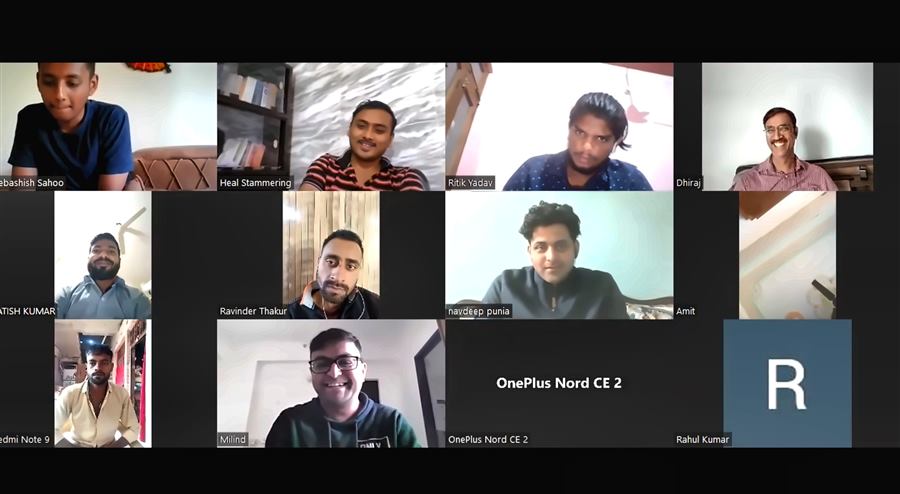 Heal Stammering online training video call session 42